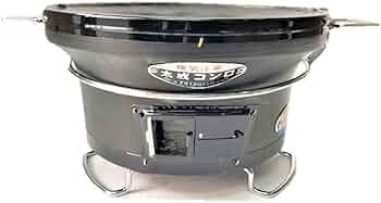 太成工業 バーベキューコンロ 七輪 能登 丸型 珪藻土 黒 大成工業 Amazon.co.jp: 太成工業 珪藻土 七輪 バーベキューコンロ「能登